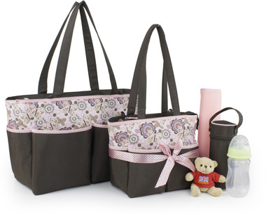 

Colorland Top Sell Diaper Bag Large Totes Handbag with Changing Pad for Baby(Multicolor)
