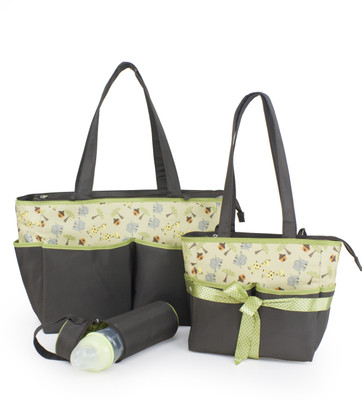 

Colorland Multi Function 5 Piece Diaper Bag Set Smart & Daily Changing Bag for Fashion Mums(Multicolor)