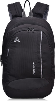 ADAMSON Oval 26 L Laptop Backpack(Black)