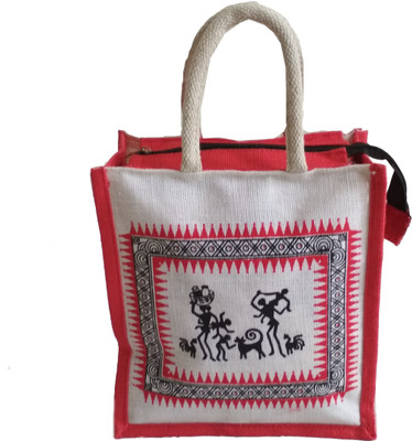 

HideCrusH Lunch bag Waterproof Lunch Bag(Red, 3 L)