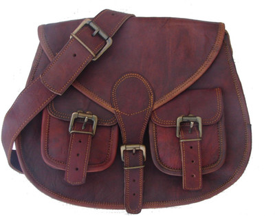 

Vedic Glitter WHB Messenger Bag(Brown, 5 inch)