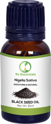 

Ks Essentials 100% Pure Black Seed Oil (Nigella Sativa) Carrier Oil (15ml)(15 ml)