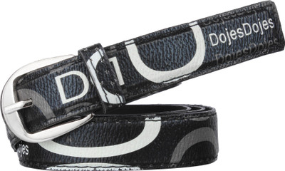

Hob London Fashion Women Casual Black Synthetic Belt