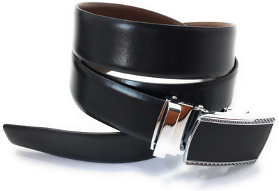 

FICUSTER Men Casual Black Genuine Leather Belt
