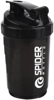

UDAK NEW STYLISH BLACK COLOUR 500 ML SPIDER SHAKER BOTTLE / PROTEIN SHAKER / GYM BOTTLE / SIPPER BOTTLE / WATER BOTTLE WITH INCLUDED 3 CONTAINERS AND STAINLESS STEEL SPRING 500 Shaker(Pack of 1, Black)