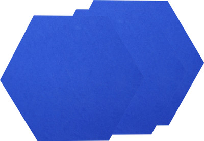 

Flyura (1 Ft. Each) Blue Pin Board, Wall Hanging, Photo Display Board, Wall Decor, Home Decor, Office Decor, Key Hanger - (Pack of 3) Cork Bulletin Board(BLUE 1 Ft. Each)