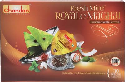 

Chandan Fresh Mint Royale Maghai Enriched with Saffron