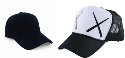 FashMade Printed Sports/Regular Cap Cap(Pack of 2)