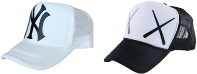 FashMade Printed Sports/Regular Cap Cap(Pack of 2)