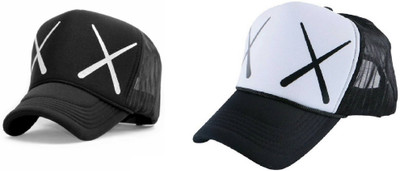 FashMade Printed Sports/Regular Cap Cap(Pack of 2)