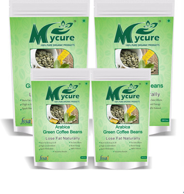 

MyCure Arabica Green Coffee Beans Powder For Weight Loss Instant Coffee(2 x 100 g, Green Coffee, Unflavoured Flavoured)