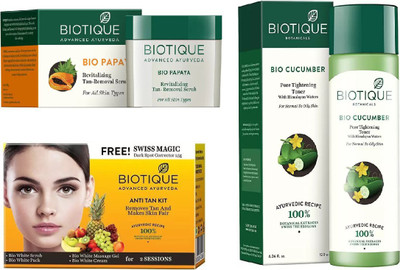 

BIOTIQUE BIO combo kit(Set of 3)