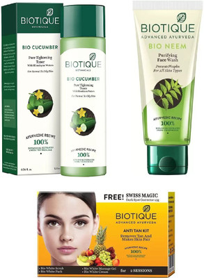 

BIOTIQUE BIO combo kit(Set of 3)