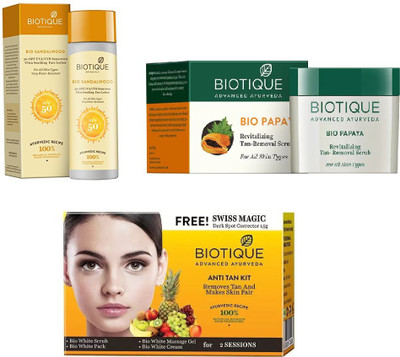 

BIOTIQUE BIO combo kit(Set of 3)
