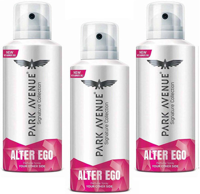 

Park Avenue ALTER EGO Signature Perfume Spray 140 ml × 3 Pack Of Three Perfume Body Spray - For Men & Women(420 ml, Pack of 3)
