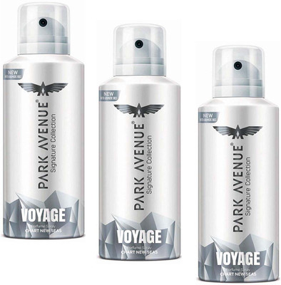 

Park Avenue VOYAGE Signature Perfume Spray 140 ml × 3 Pack Of Three Perfume Body Spray - For Men & Women(420 ml, Pack of 3)