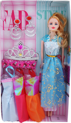 

VHPQ A Pretty Stylish Barbie Doll(Multicolor)
