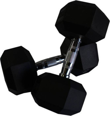 

Keyways BEST QUALITY 1 KG HEX FIXED WEIGHT DUMBBELL PACK OF ( PAIR ) Fixed Weight Dumbbell(2 kg), Black