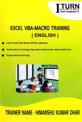 

I Turn Institute Excel VBA Macro Practical Training DVD(Video)