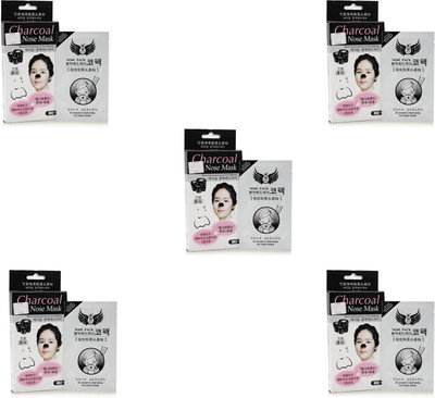 

TANTRUM CHARCOAL NOSE MASK FOR BLACK HEAD REMOVAL (PACK OF 4)(50 g)