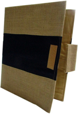 

Indha Craft Jute & Silk Paper Conference File(Set Of 1, Beige)