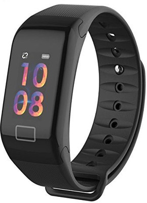 

WEARFIT Color Screen Sports Smart Blood Pressure Heart Rate Monitor Smart Band Fitness Band(Black, Pack of 1)