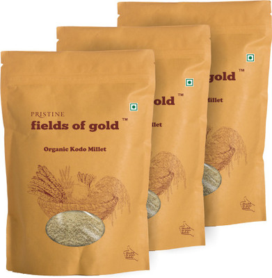 

Fields of Gold Organic Kodo Millet(500 g, Pack of 3)