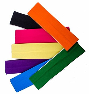 

JAGTEK Sports Head Bands Hair Band for Women and Girl, Fashionable Gym Workout Head Bands For Women's, Multicolored, 10 Grams, Pack of 7 Head Band(Multicolor)