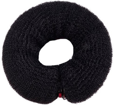 

Jampak Hair Donut With Snap Closure Bun (Black) Bun(Black)