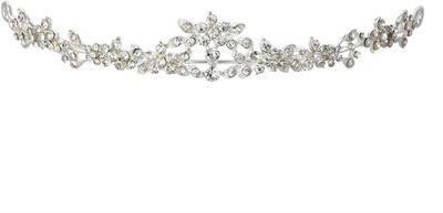 

Creative India Exports White Metal Tiara For Women Hair Pin(White)