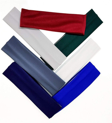 

JAGTEK Cotton Sports Head Bands Hair Band for Women and Girl , Pack of 7 Head Band(Multicolor)