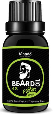 

Vihado Beard Growth Hair Oil (18 ml) Hair Oil(18 ml)