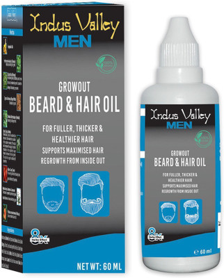 

Indus Valley Men's Beard Growth Oil Hair Oil(60 ml)