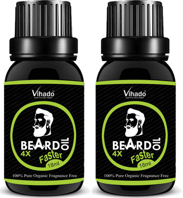 

Vihado Beard Growth Hair Oil 4x Faster (18 ml) Hair Oil(18 ml)