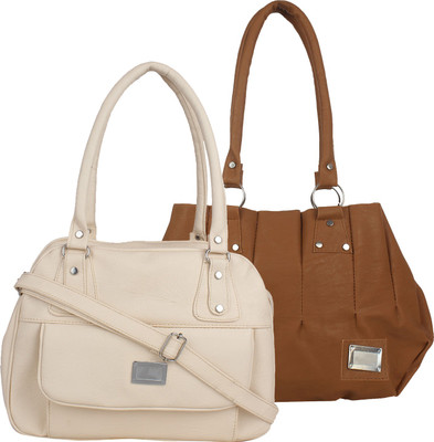 Element Cart Messenger Bag(Brown, White)
