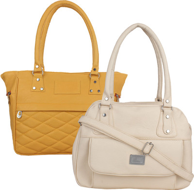 

Element Cart Messenger Bag(Beige, White)