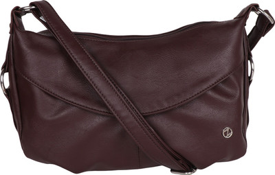 68 OFF on OSAIZ Brown Sling Bag Brown Color PU Sling Bag on