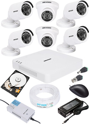 HIKVISION HIKVISION 1MP HD 8 CHANNAL DVR DS-7A08HGHI-F1/N OR DS-7A08HGHI-F1/ECO 1PCS & 2Pcs DOME 720p DS-2CE5ACOT-IRP OR DS-2CE5ACOT-IRP/ECO AND 4Pcs BULLET 720p DS-2CE1ACOT-IRP OR DS-2CE1ACOT-IRP/ECO Camera AND 90 METAR CCABLE 1TB SATA HDD COMBO KIT Security Camera(1 TB, 8 Channel) HIKVISION HIKVISION 1MP HD 8 CHANNAL DVR DS-7A08HGHI-F1/N OR DS-7A08HGHI-F1/ECO 1PCS & 2Pcs DOME 720p DS-2CE5ACOT-IRP OR DS-2CE5ACOT-IRP/ECO AND 4Pcs BULLET 720p DS-2CE1ACOT-IRP OR DS-2CE1ACOT-IRP/ECO Camera AND 90 METAR CCABLE 1TB SATA HDD COMBO KIT Security Camera(1 TB, 8 Channel)