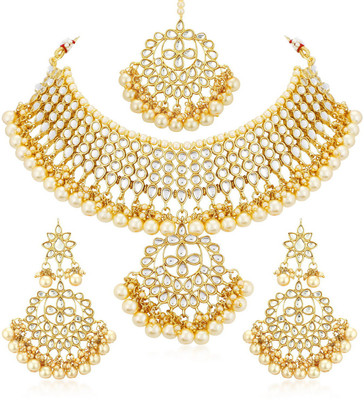 

Trushi Alloy Jewel Set(Gold)