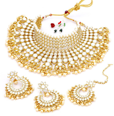 Trushi Alloy Jewel Set(White)