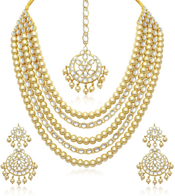 

Trushi Alloy Jewel Set(Gold)