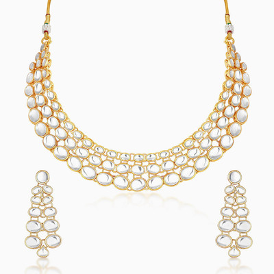 

Trushi Alloy Jewel Set(Gold)