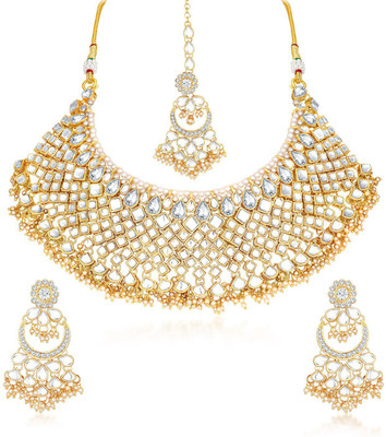 Trushi Alloy Jewel Set(White)