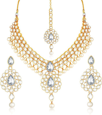 

Trushi Alloy Jewel Set(White)