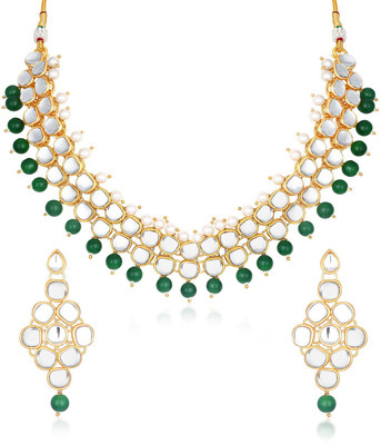 

Trushi Alloy Jewel Set(Green)