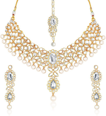 

Trushi Alloy Jewel Set(White)