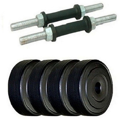 

FACTO POWER Weight Plates 8 Kg. + Dumbell Rods (ADJUSTABLE DUMBELLS) Gym & Fitness Kit