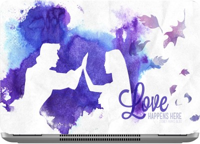 imbue love you is masti 1 Digital quality vinyl Laptop Decal 15.6