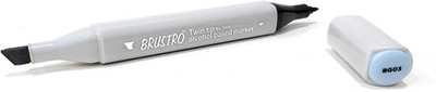 

Brustro Twin Tip Alcohol Based Marker(Set of 01, Blue Grey 3)