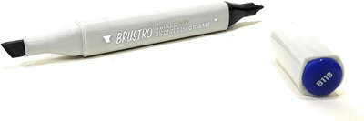 

Brustro Twin Tip Alcohol Based Marker(Set of 1, Ultramarine Blue)